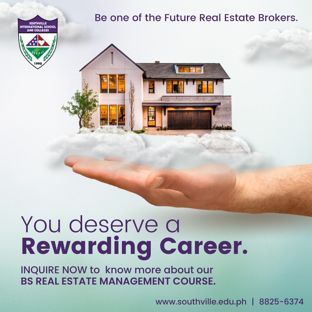 Pursue Your Real Estate Dreams with Southville’s Flexible BS Real Estate Management Program