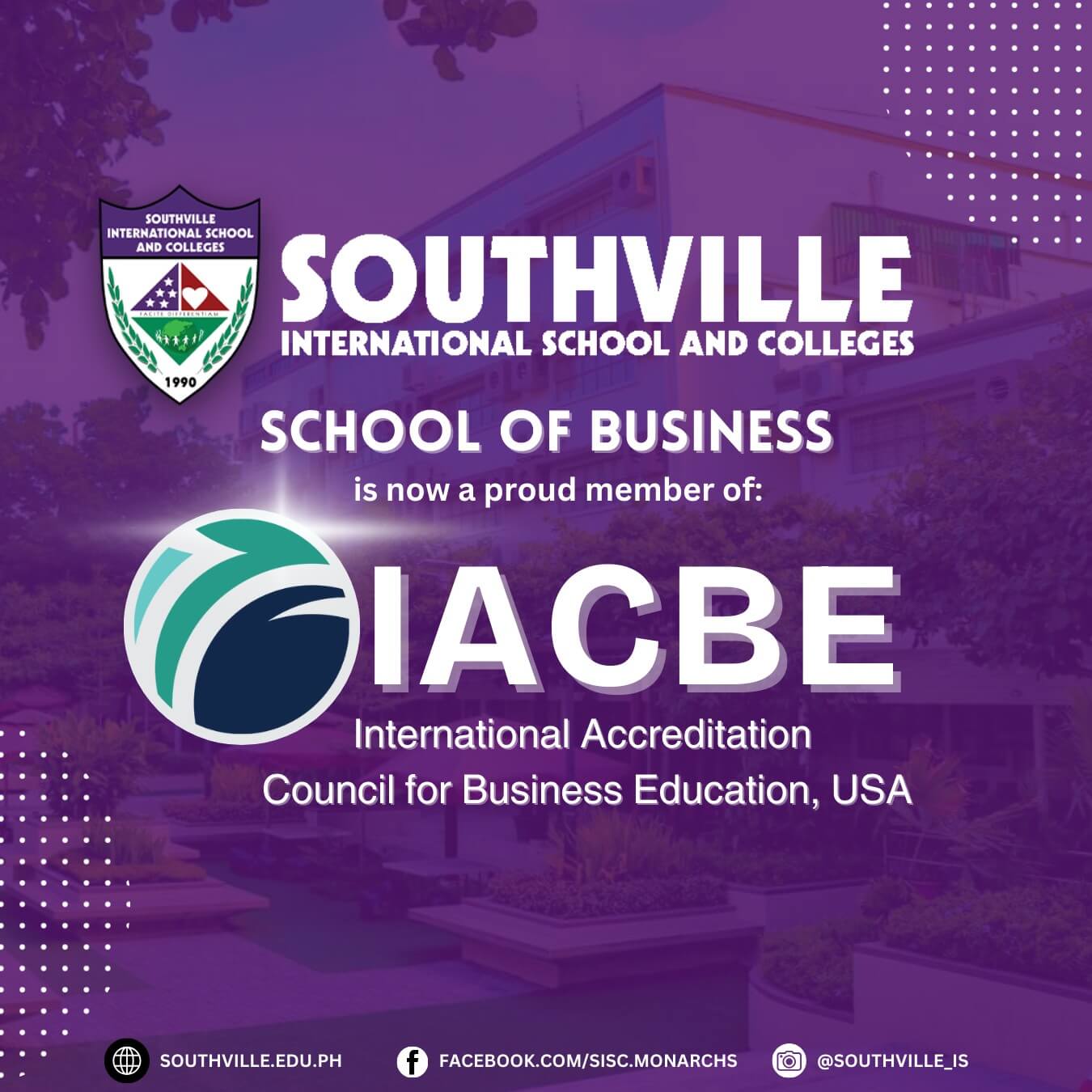 Southville Business School Joins the International Accreditation for Business Education